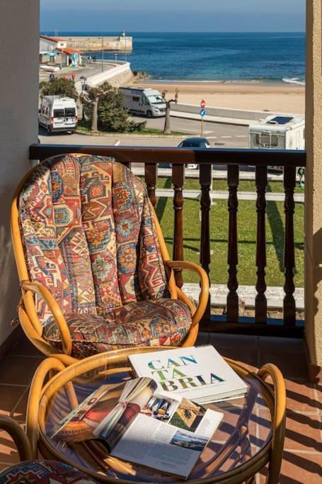 Apto En Primera Linea De Playa Comillas Zewnętrze zdjęcie
